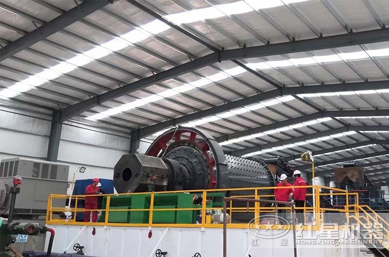 智能環保選礦球磨機車間 智能環保選礦球磨機車間